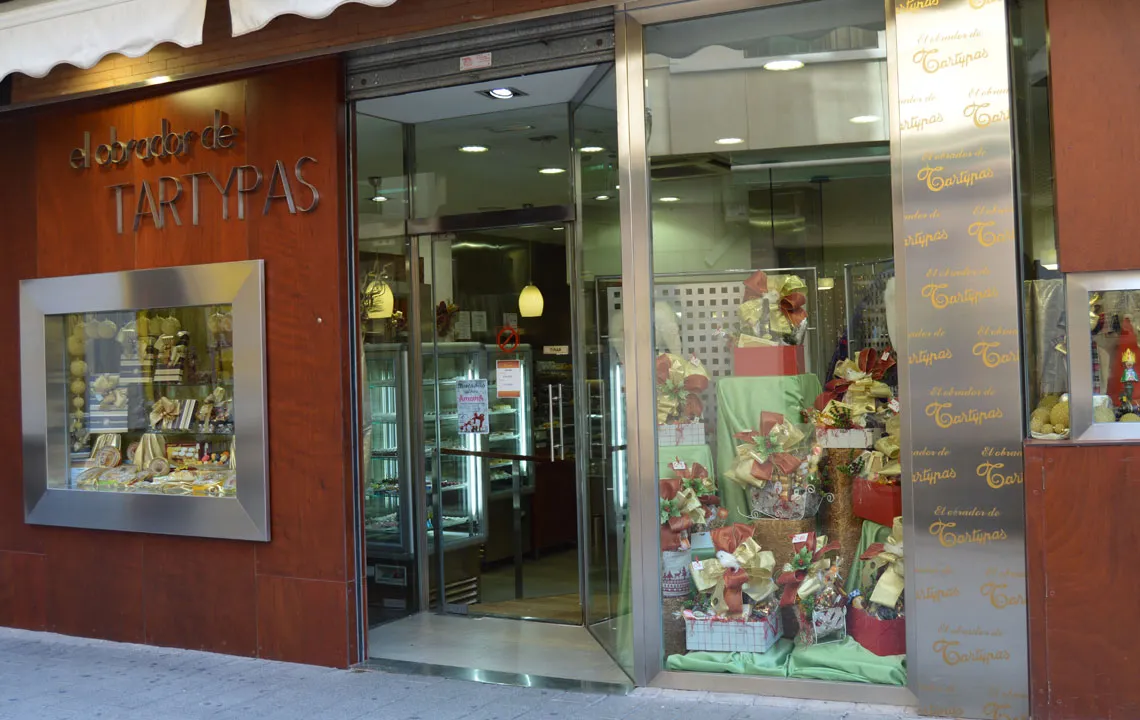 La fachada de la Pastelería