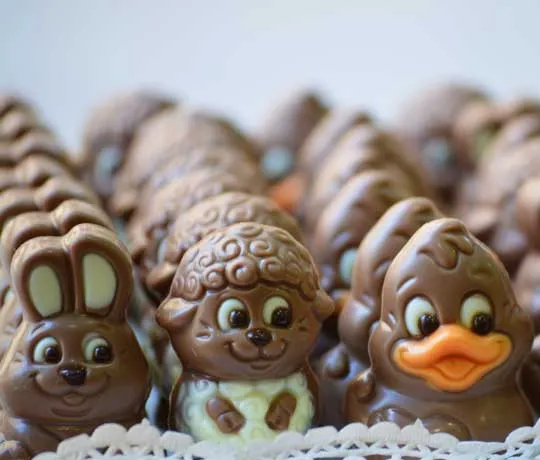 Figuras de chocolate