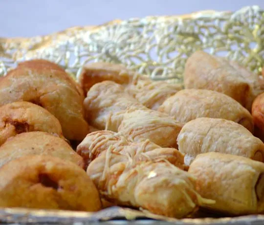 Canapés de hojaldre