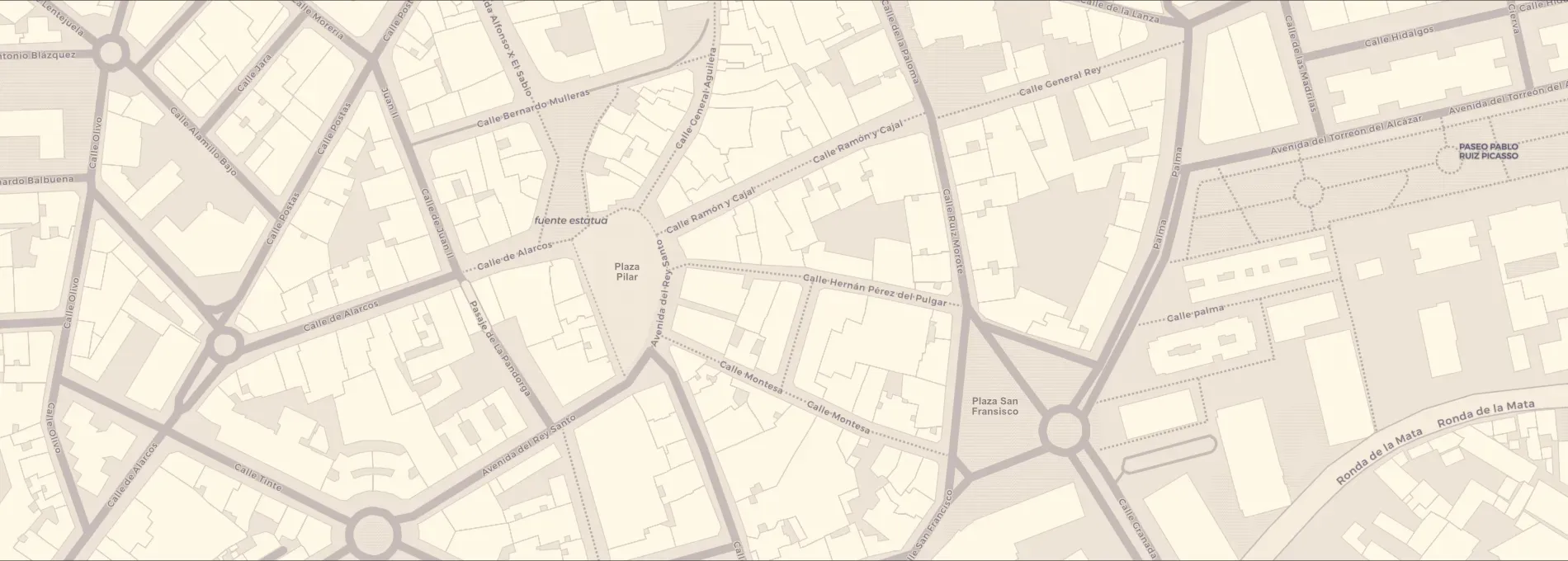 Mapa de ubicación de El Obrador de Tartypas